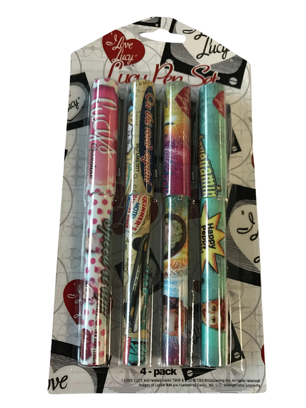 【4冊セット】 I LOVE LUCY I Love Lucy: 4-Pack Pen Set - Lucy Desi Museum