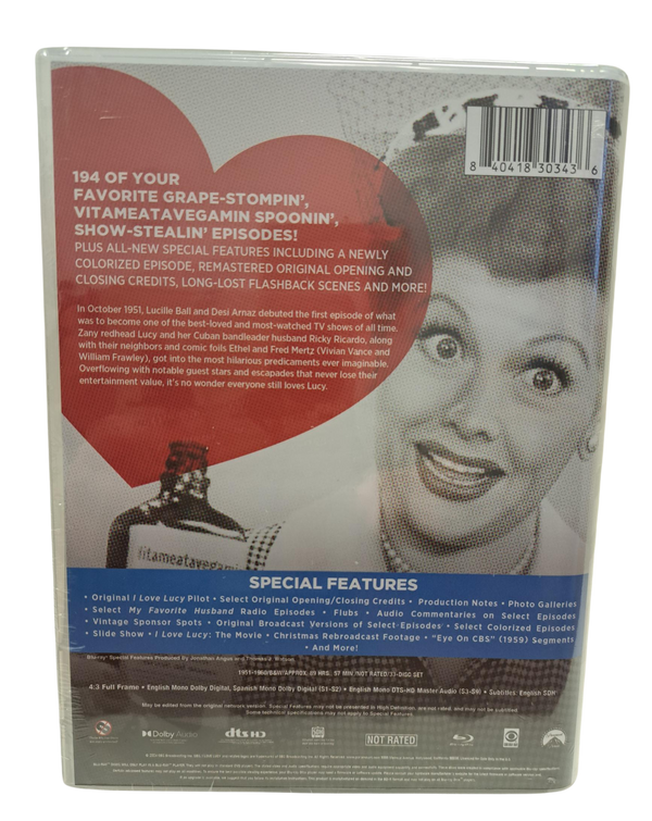 I Love Lucy The Complete Series (輸入盤) Amazon.com: I Love Lucy: The Complete Series : I Love Lucy