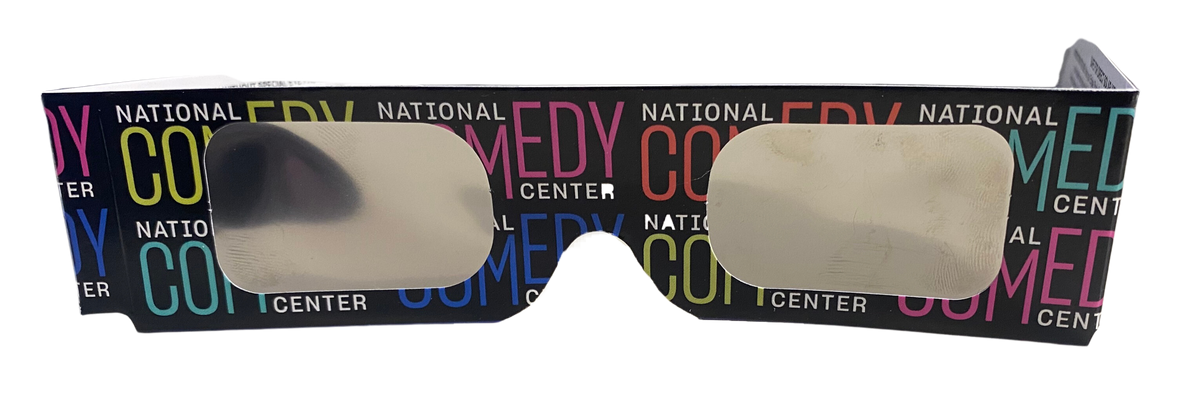 National Comedy Center Eclipse Glasses