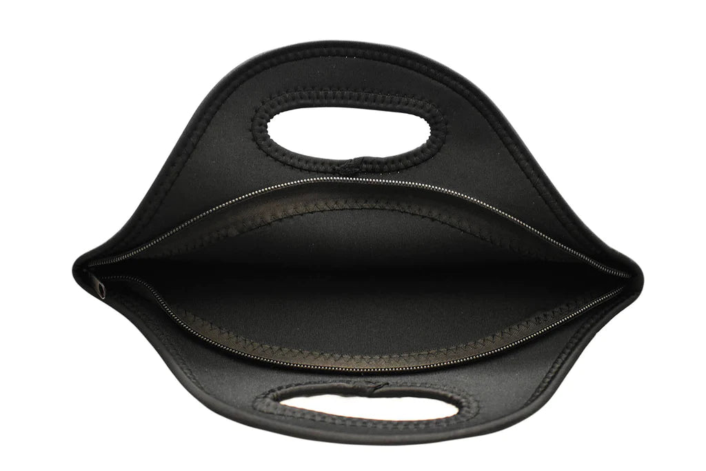 Red and black lunch bag sales