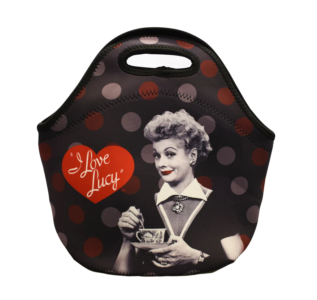 Black Red Lunch Bag Lucy Desi Museum