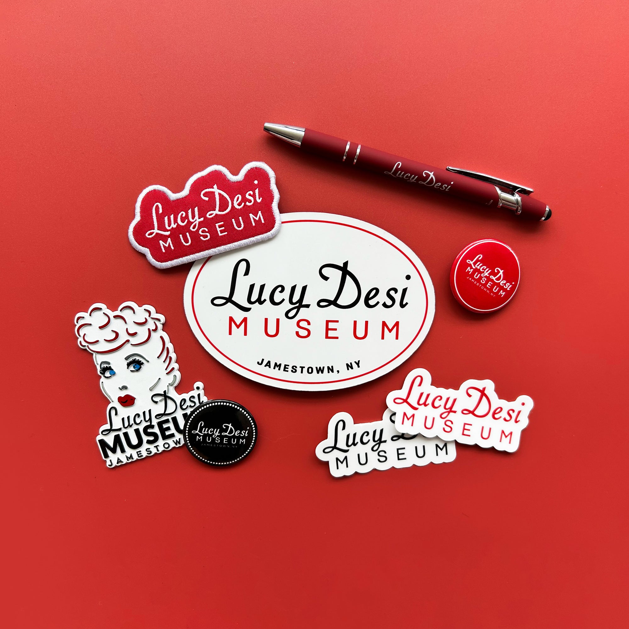 Lucy Desi Museum Logo Sticker