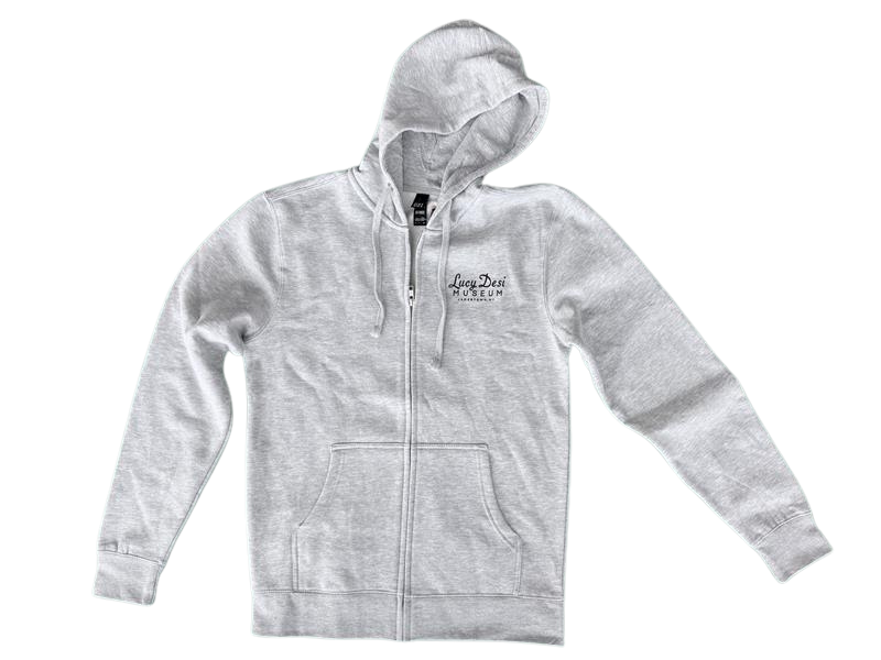 Lucy Desi Museum Zip Up Hoodie Lucy Desi Museum Zip Up Hoodie