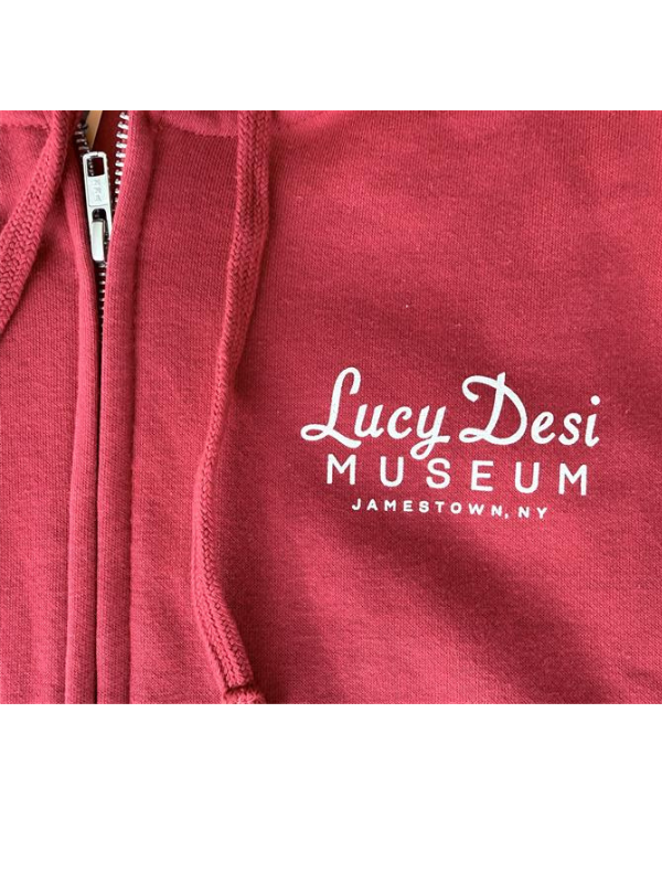 Lucy Desi Museum Zip Up Hoodie Lucy Desi Museum Zip Up Hoodie