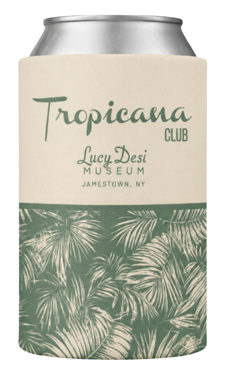 Tropicana Club Koozie