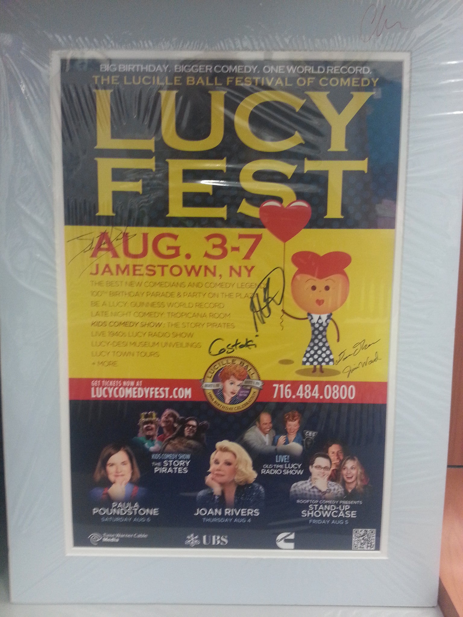 Lucy Fest 2011 Matted Posters