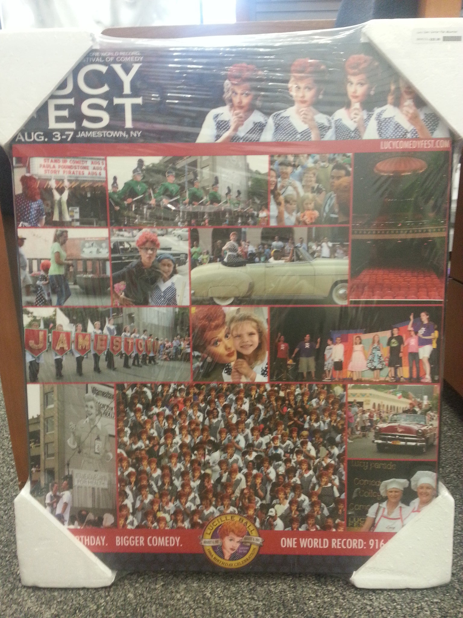 Lucy Desi Center Plaque Mount