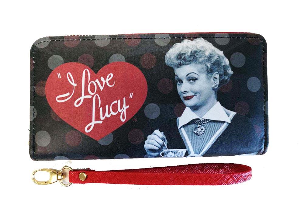 I Love Lucy: Black &amp; Red Wallet