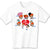 Lucy Stick Figure Faces Tee