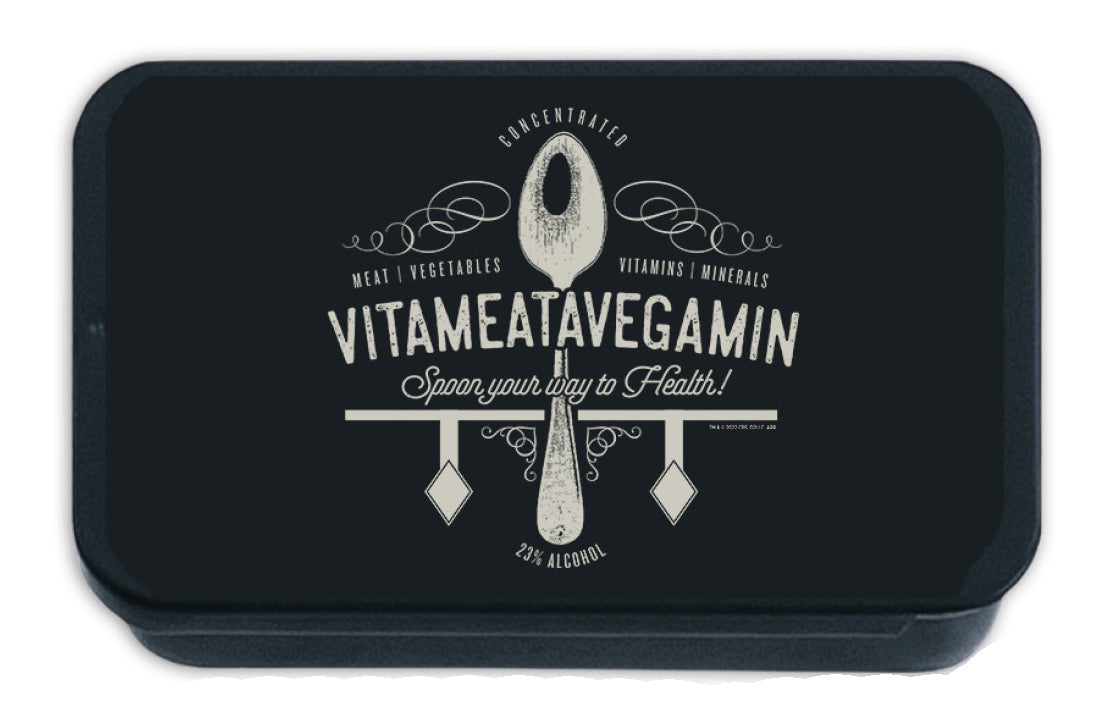 Vintage Vita Mint Tins with Sliding Top